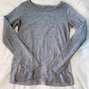 Lulu lemon grey long sleeve
